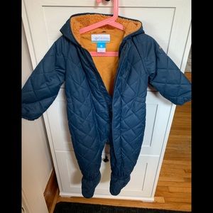 Columbia baby snowsuit